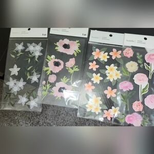 Floral Sticker Set (4 New Packs)